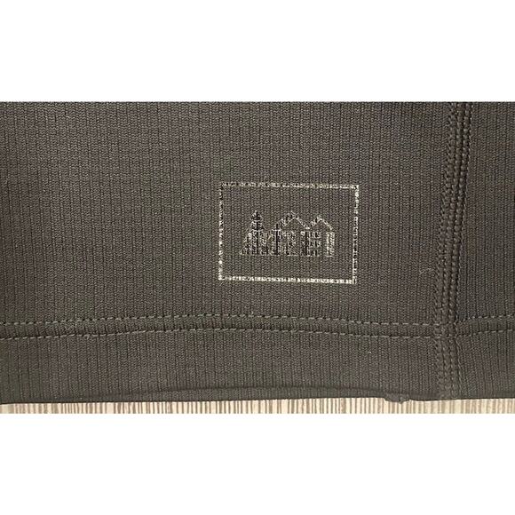 REI Men’s Black Base Layer Thermal Long Sleeve Shirt Size Large RN37249 Polartec - Picture 2 of 5